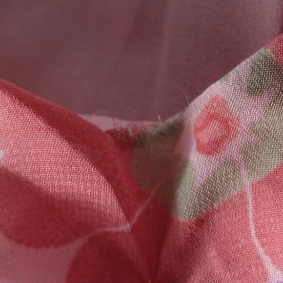 Vintage Old Navy Floral Sundress Babydoll Tea Length Pink 90s Y2K Barbiecore 10 - Picture 5 of 14